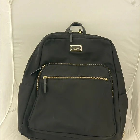 Kate Spade Black Backpack with Structured Design Amazon.com: Kate Spade New York Chelsea Medium Nylon  main image 3